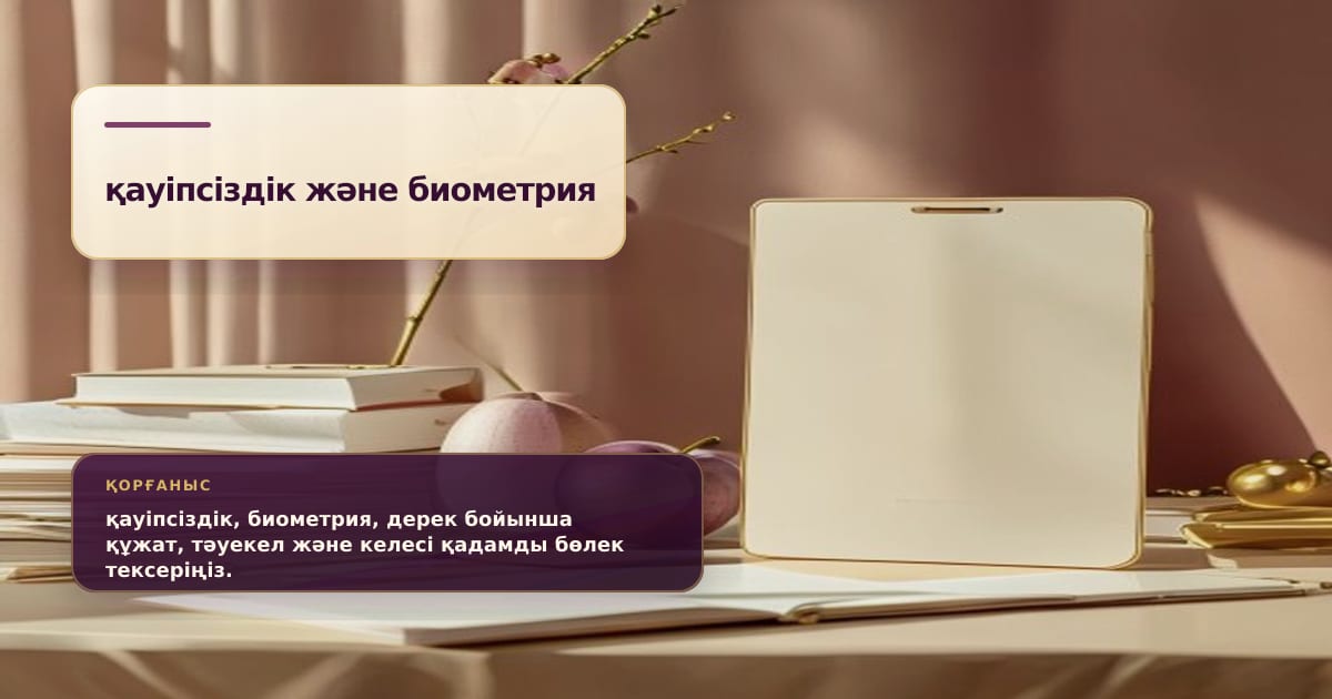 Премиальная редакционная иллюстрация к статье «Биометрия по лицу и эталонное изображение: какие данные использует банк»
