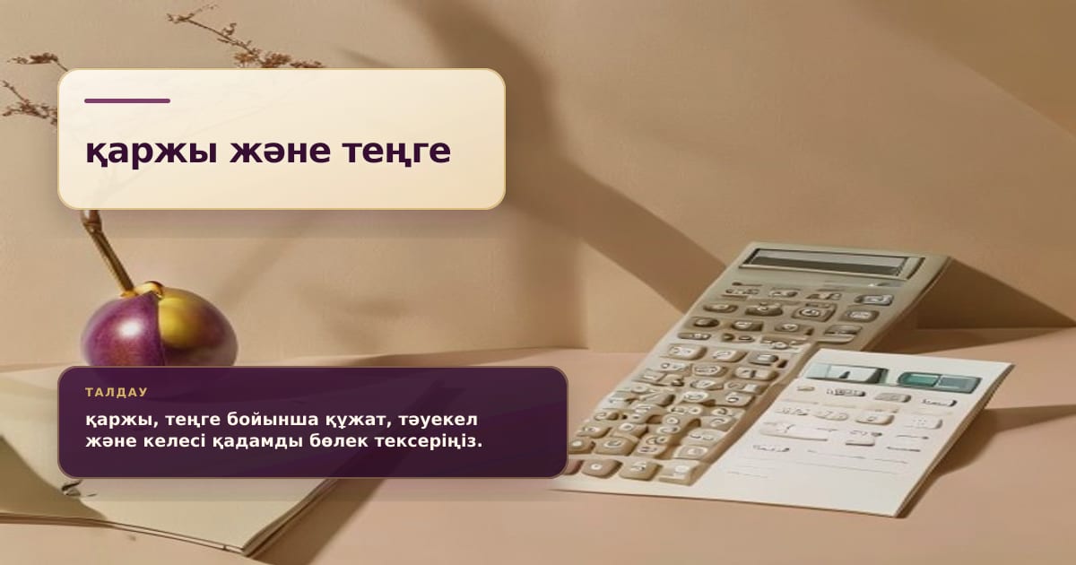 Премиальная редакционная иллюстрация к статье «План 750 млрд тенге: что ещё профинансируют до конца сезона»