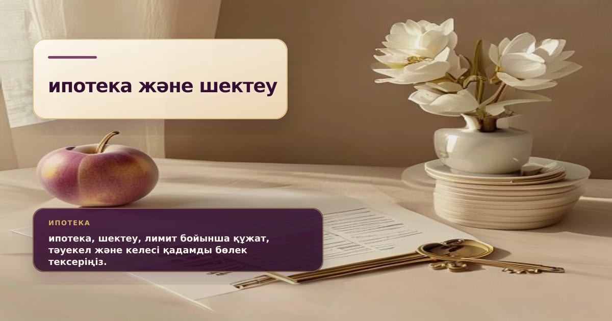 Премиальная редакционная иллюстрация к статье «Почему снижение лимита по ипотеке не гарантирует одобрение заявки»