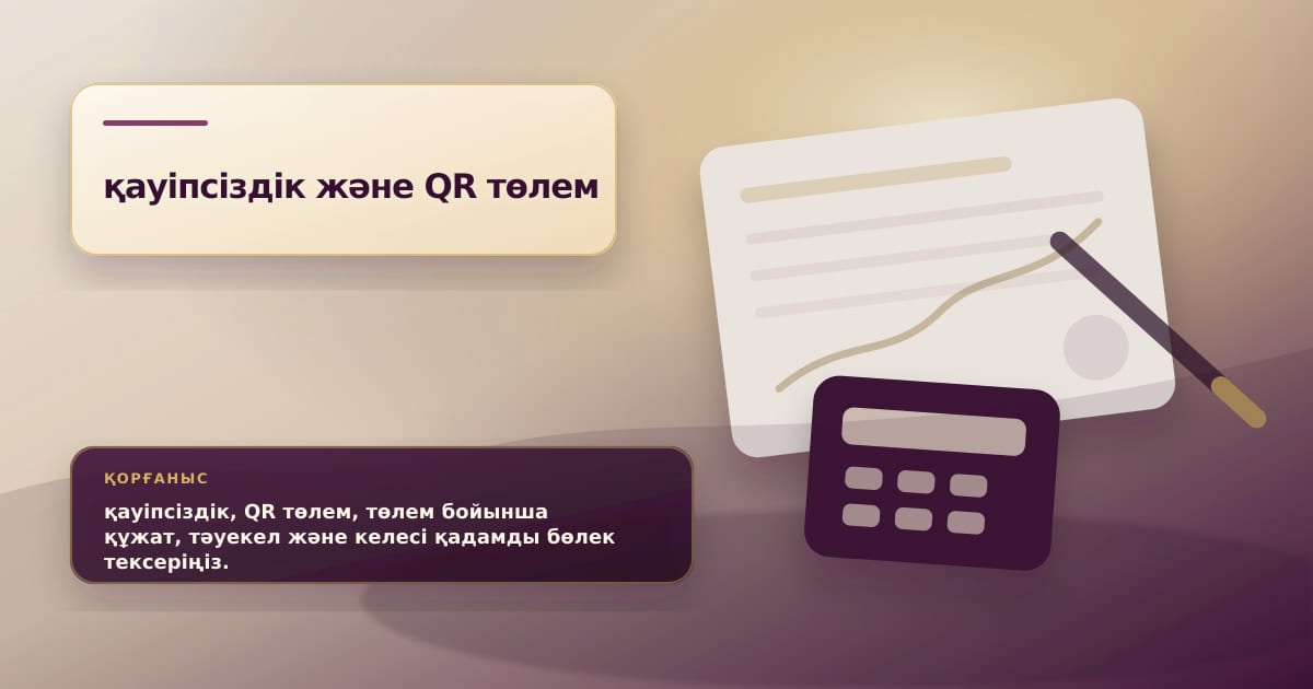 Премиальная редакционная иллюстрация к статье «Как проверить куар-платёж перед подтверждением»