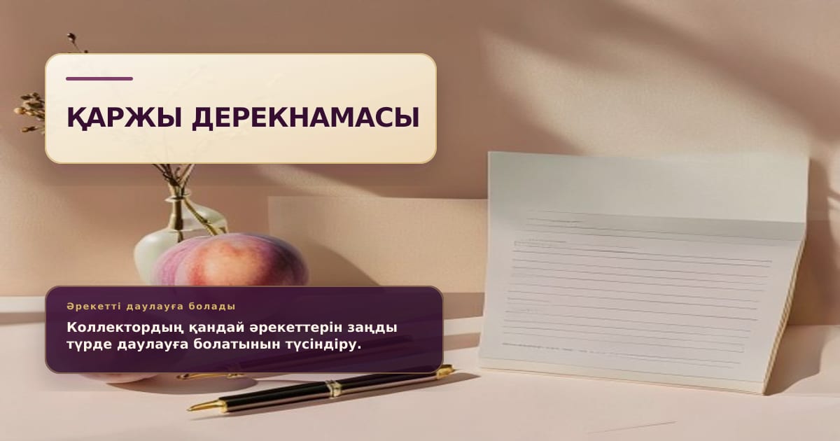 Документы по спору с коллекторами и юридические заметки