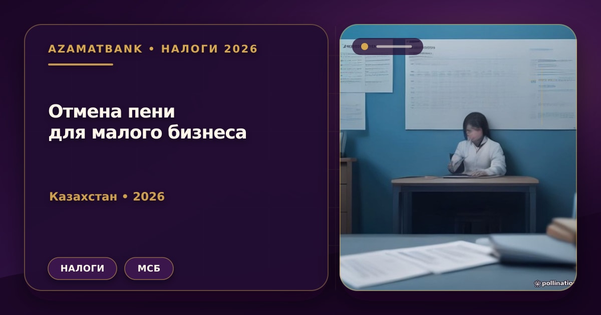 Документы и расчёты по налоговой поддержке малого бизнеса в Казахстане в 2026 году
