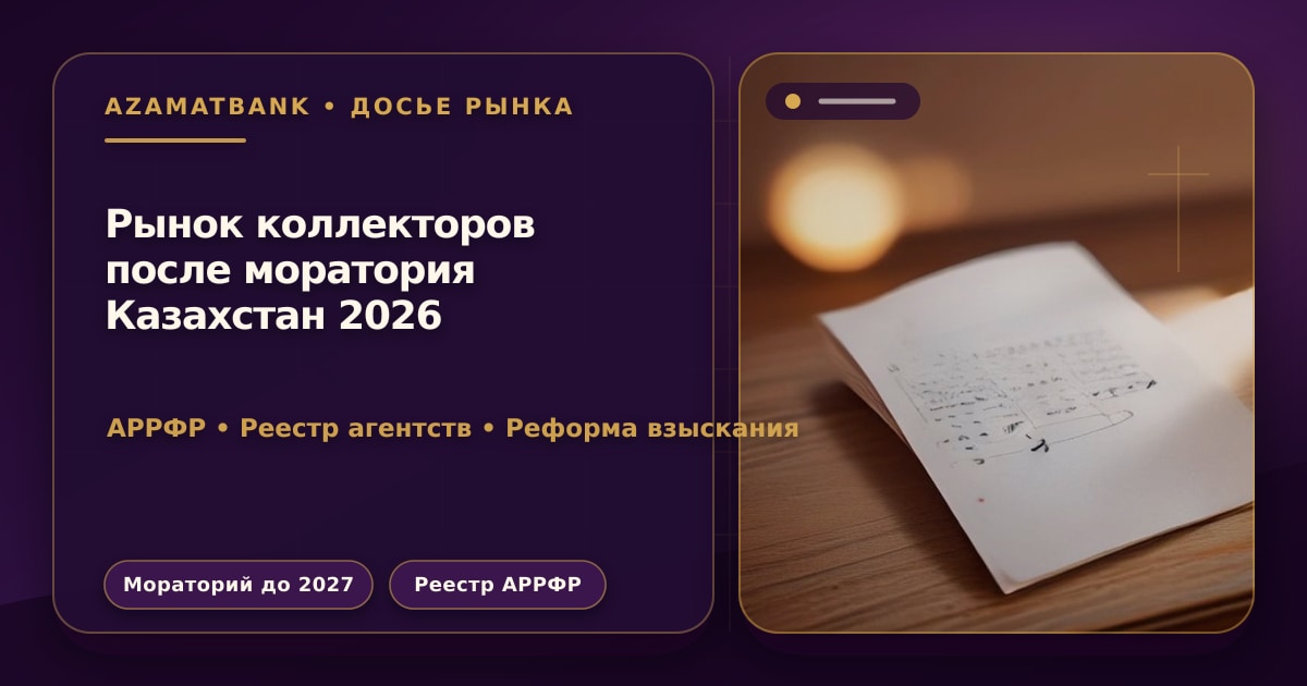 Документы и договоры на столе — досье на рынок взыскания долгов Казахстана после моратория
