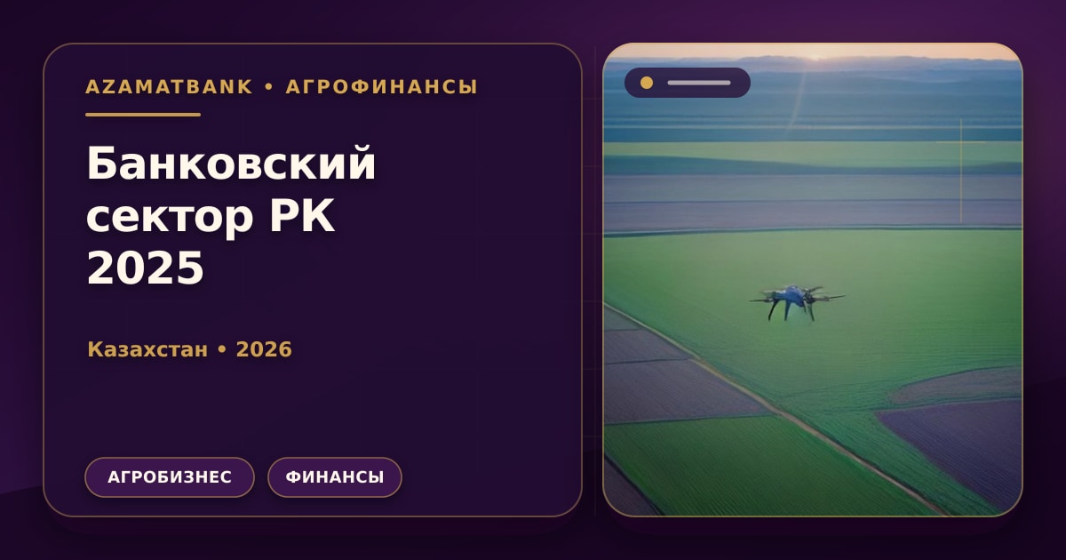 Банковский сектор Казахстана 2025–2026: консолидация и иностранные игроки