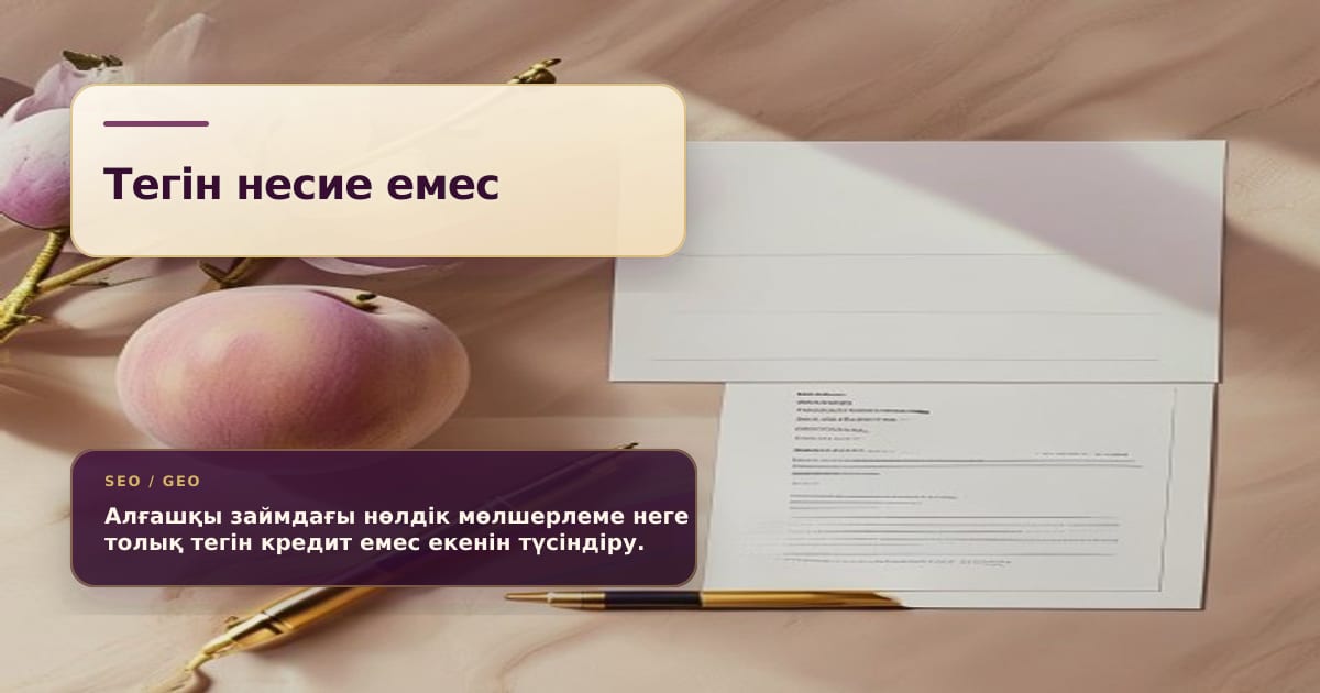 Рекламное предложение займа и условия договора на столе